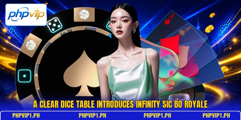 A clear dice table introduces Infinity Sic Bo Royale A clear dice table introduces Infinity Sic Bo Royale
