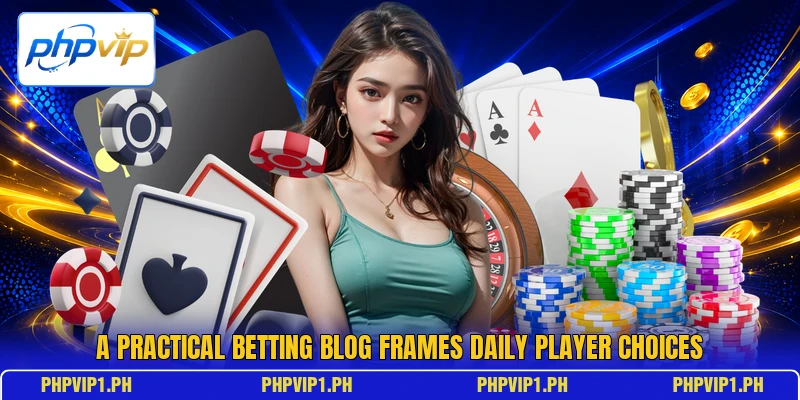 A practical betting blog frames daily player choices A practical betting blog frames daily player choices
