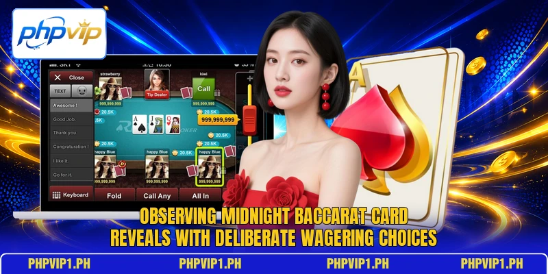 Observing midnight baccarat card reveals with deliberate wagering choices Observing midnight baccarat card reveals with deliberate wagering choices