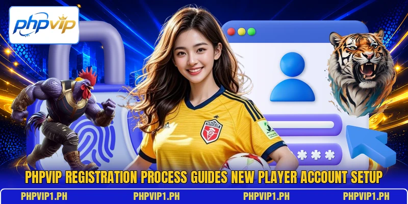Phpvip registration process guides new player account setup