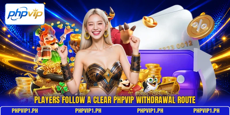 Players follow a clear phpvip withdrawal route