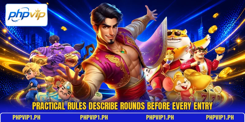 Practical rules describe rounds before every entry Practical rules describe rounds before every entry