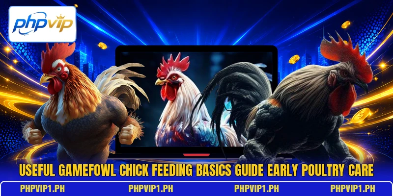 Useful gamefowl chick feeding basics guide early poultry care Useful gamefowl chick feeding basics guide early poultry care